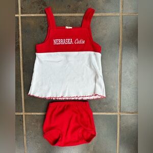Infant Husker Outfit. 2 piece set.
